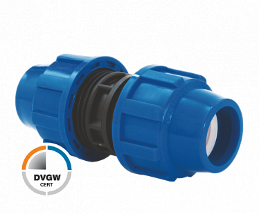 Муфта 25*25  PN16  (02050020) PE (10/80)